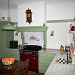 Nostalgische keuken foto