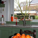 Nostalgische keuken foto
