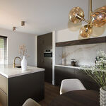 Moderne keuken - afbeelding en foto's