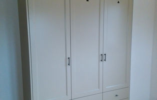 Maatwerk inbouwkasten - handgeschilderd