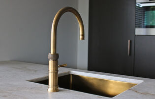 Kraandetail modern landelijke keuken