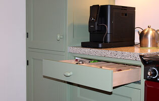 Nostalgische keuken te Ede - ladedetail